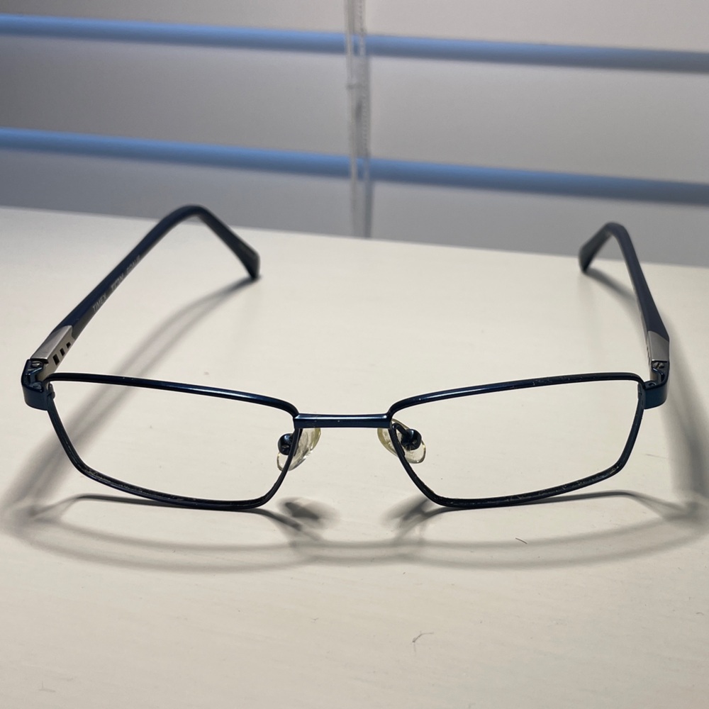 Navy Timex Goalie Kids Glasses Metal Frame